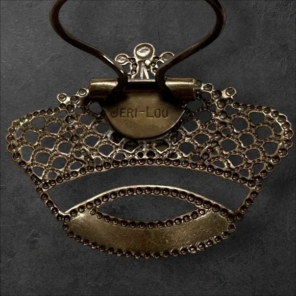 JERI-LOU Signed scarf clip - Picture 3 of 4